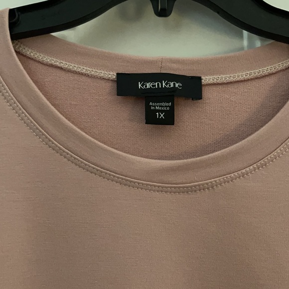 Karen Kane Long Sleeve Rayon Blend Pullover - Picture 3 of 8